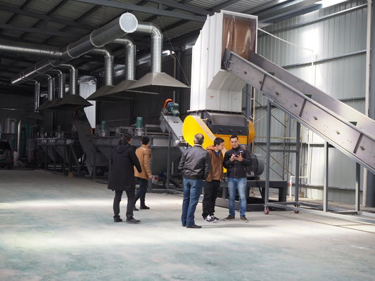 500kg/H Waste PE PP  Film Washing Production Machine Line