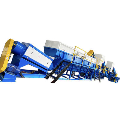 Crushing Washing Drying Plastic Recycle Machine Automatic