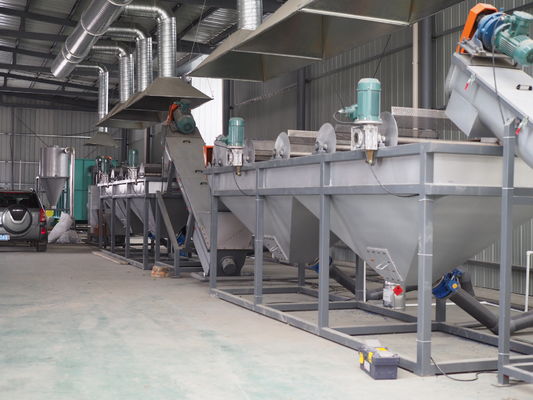500kg/H Waste PE PP  Film Washing Production Machine Line