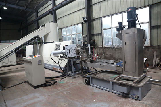 LDPE Plastic Granulating Line 38CrMoAl Pe Film Recycling Machine