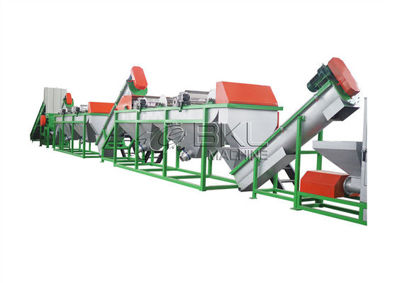 LDPE Plastic Recycling Machine Pelletizing 1500kg/H