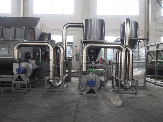 Thermal 15Kw Plastic Recycling Lines 219mm Pipe Drying Equipment